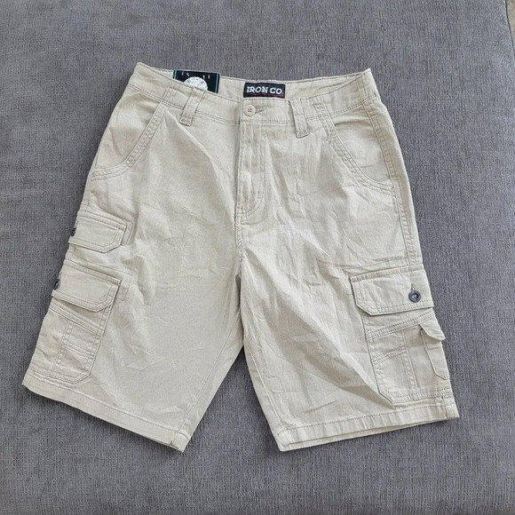 Iron Co Men's Stretch Cargo shorts Moves W/ You & Keeps Its Shape 32 waist - Picture 1 of 8
